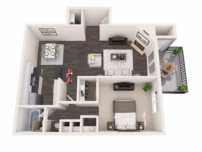 Unit 157 222 floor plan